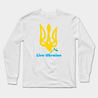 Live Ukraine Long Sleeve T-Shirt